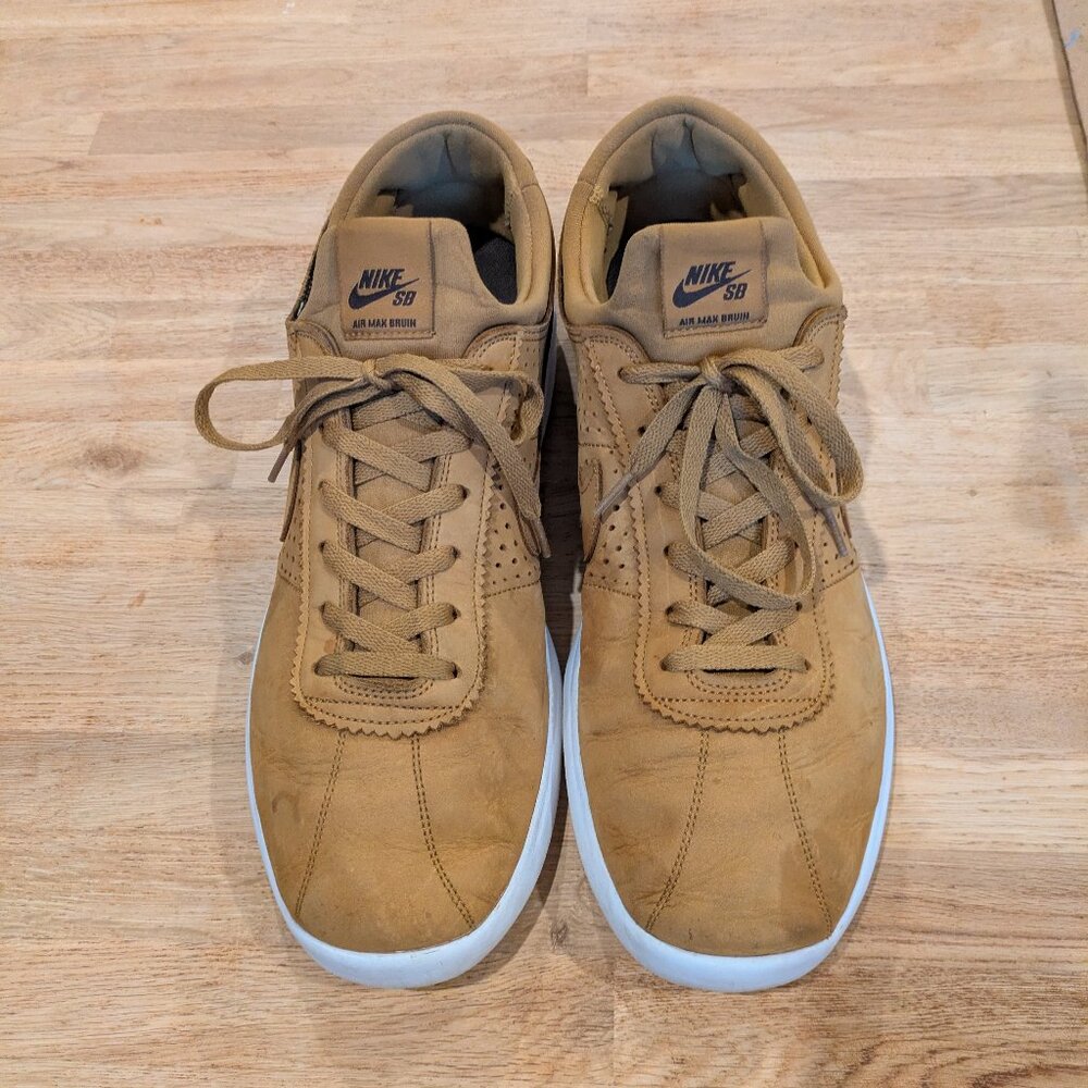 Men's Nike SB Air Bruin Vapor Wheat  Nubuck-  Size 7.5